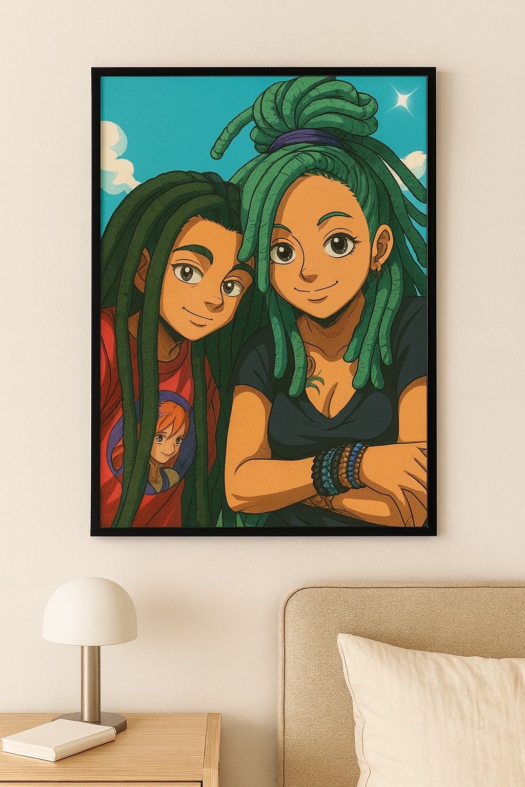 Change to a One piece Character 16 x 20in