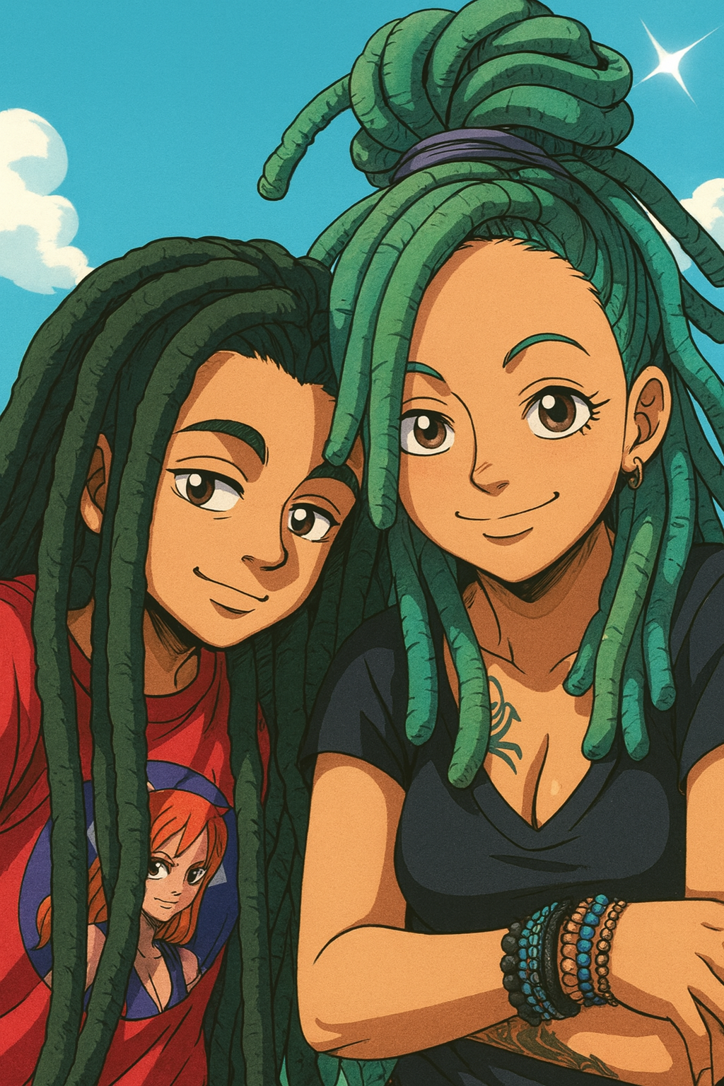 Change to a One piece Character 16 x 20in